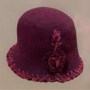 Alessandra Bacci vintage hat; made in Italy